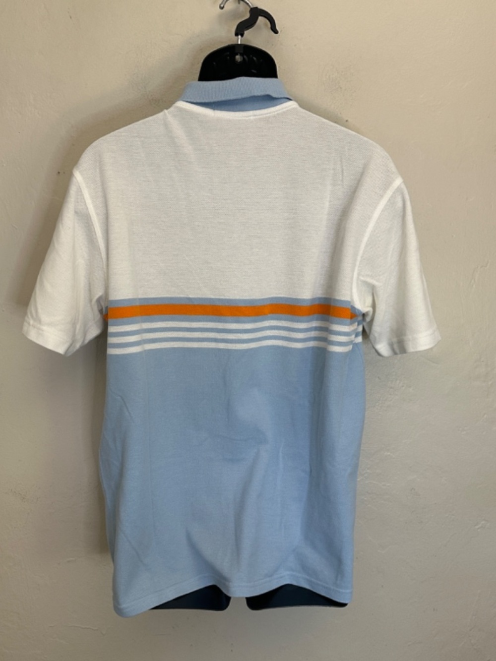 Yves St Laurent Logo Polo Large Gently worn 50% cotton/50% polyester 23" armpits - Picture 4 of 5